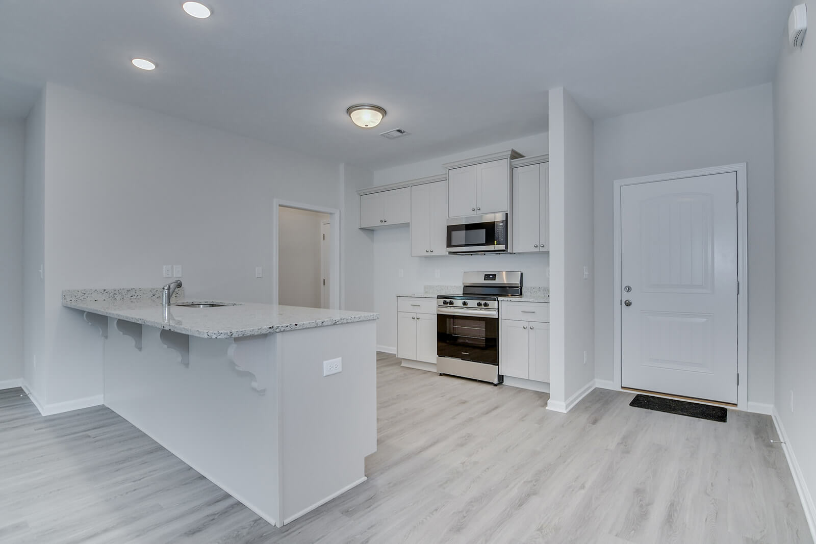 Finished home at Washington Commons